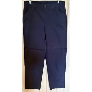 Eddie Bauer convertible hiking pants Navy size 8
